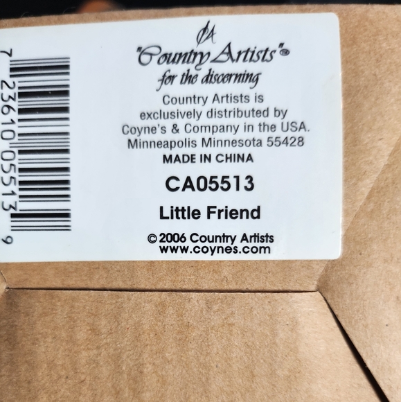 2006 Country Artists Cat and Duck Figurine - Picture 8 of 9